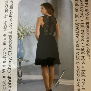 brand .Signature alfredo angeli, black dress